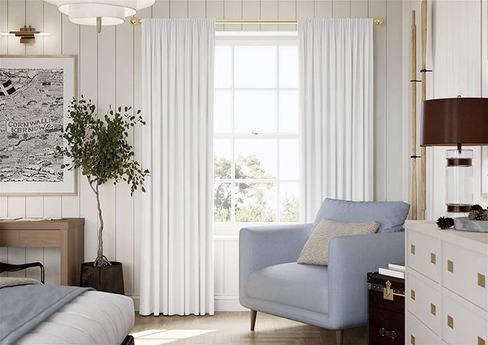 Mayfair, White - Made to Measure Curtains - Image 3